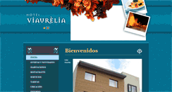 Desktop Screenshot of hotel-viaurelia.com